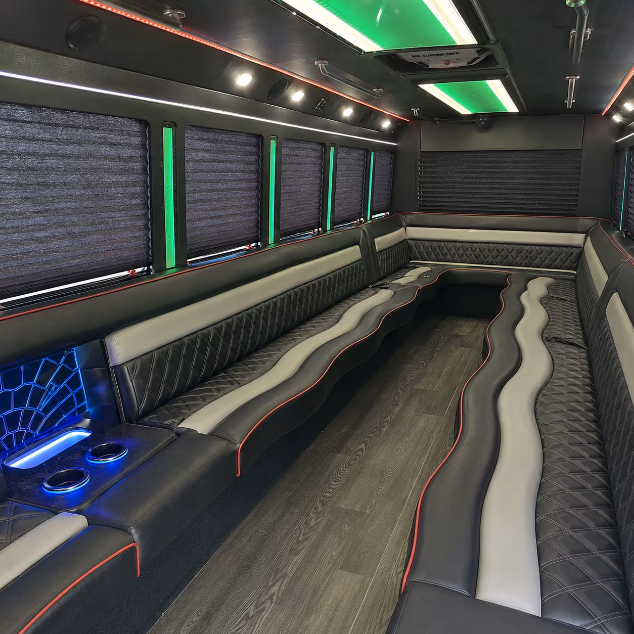 wedding party bus rental