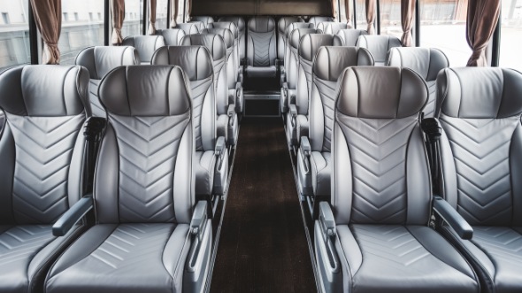 50 passenger charter bus interior charlottesville