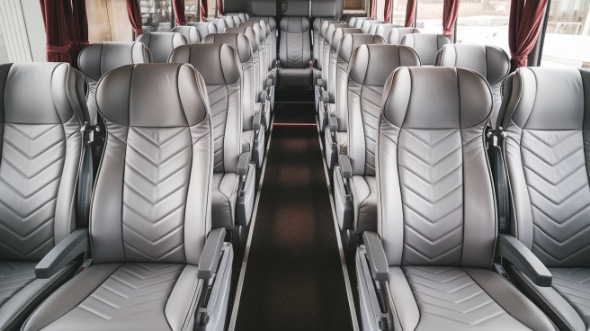 55 passenger charter bus interior williamsburg