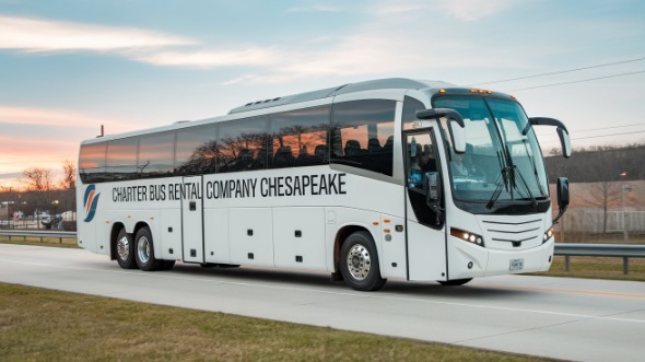 chesapeake charter bus